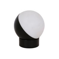 TISCHLEUCHTE - Schwarz, Design, Metall (15/17,5/15cm)