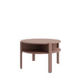 COUCHTISCH 74,4/74,4/45,5 cm rund Terracotta  - Terracotta, Design, Holzwerkstoff (74,4/74,4/45,5cm) - Carryhome