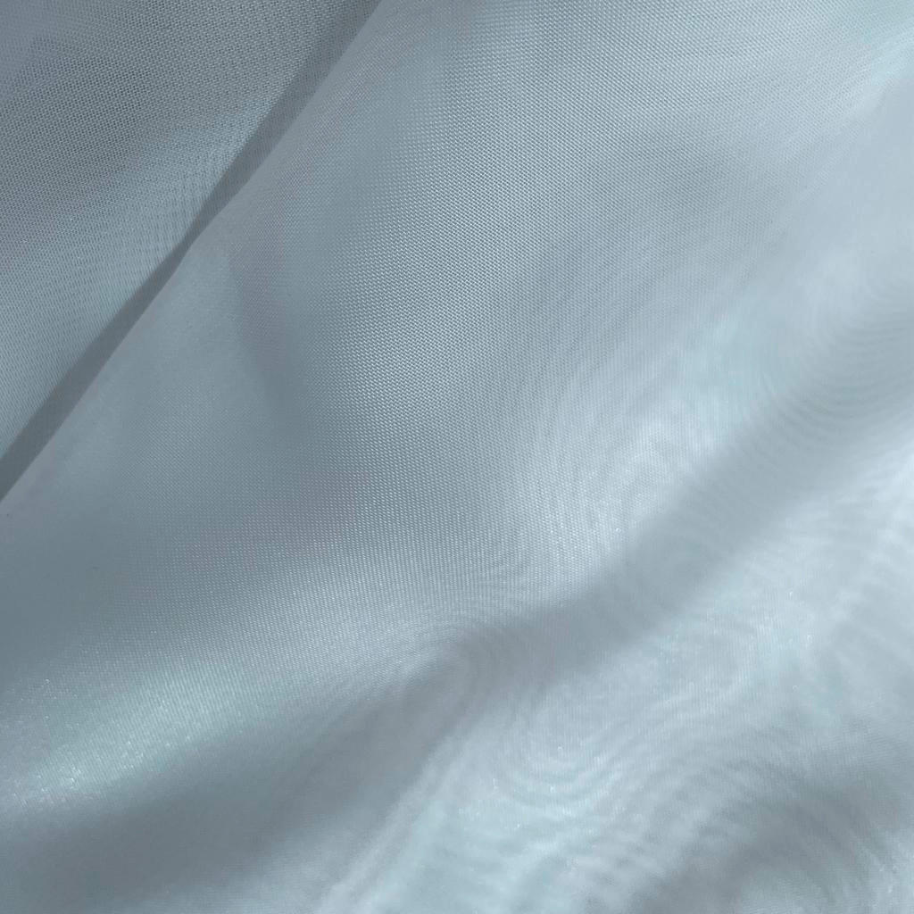 MATERIAL PERDELE ȘI DRAPERII semitransparent  - alb, Basics, plastic (320cm)