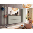 GARDEROBENSCHRANK Gardasee  in 40/165/33 cm  - Taupe, Design, Holzwerkstoff (40/165/33cm) - Moderano