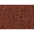 ECKSOFA  in Flachgewebe Rotorange  155/234 cm  - Rotorange/Schwarz, Design, Textil/Metall (155/234cm) - Dieter Knoll