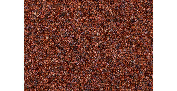 ECKSOFA  in Flachgewebe Rotorange  155/234 cm  - Rotorange/Schwarz, Design, Textil/Metall (155/234cm) - Dieter Knoll