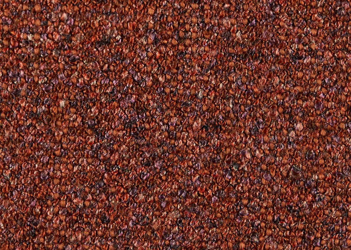 SESSEL in Flachgewebe, Mikrofaser Rotorange  - Rotorange/Schwarz, Design, Textil/Metall (84/65/91cm) - Koinor