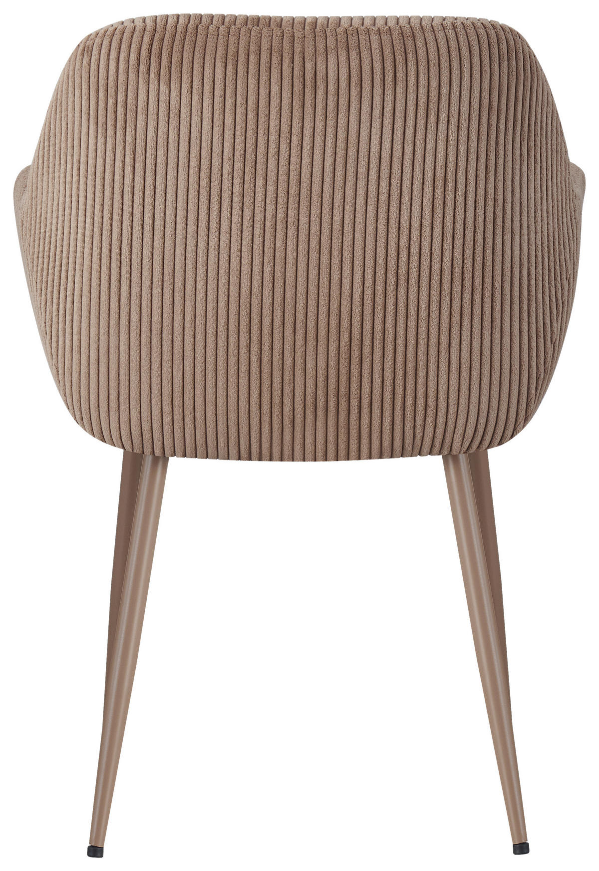 ŽIDLE S PODRUČKAMI, železo, manšestr, šedohnědá - šedohnědá, Design, kov/textil (57,5/84/61cm) - Xora