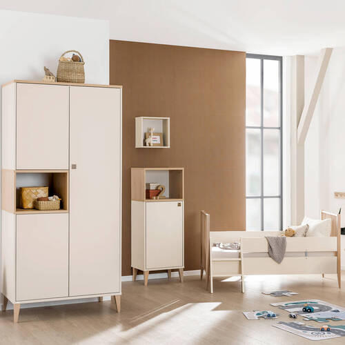 HIGHBOARD Mila & Ben  in  - Beige/Buchefarben, Basics, Holzwerkstoff (48,4/129,6/40,1cm) - Paidi