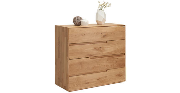 KOMMODE 99,5/91/42 cm  - Eichefarben, Natur, Holz (99,5/91/42cm) - Valnatura