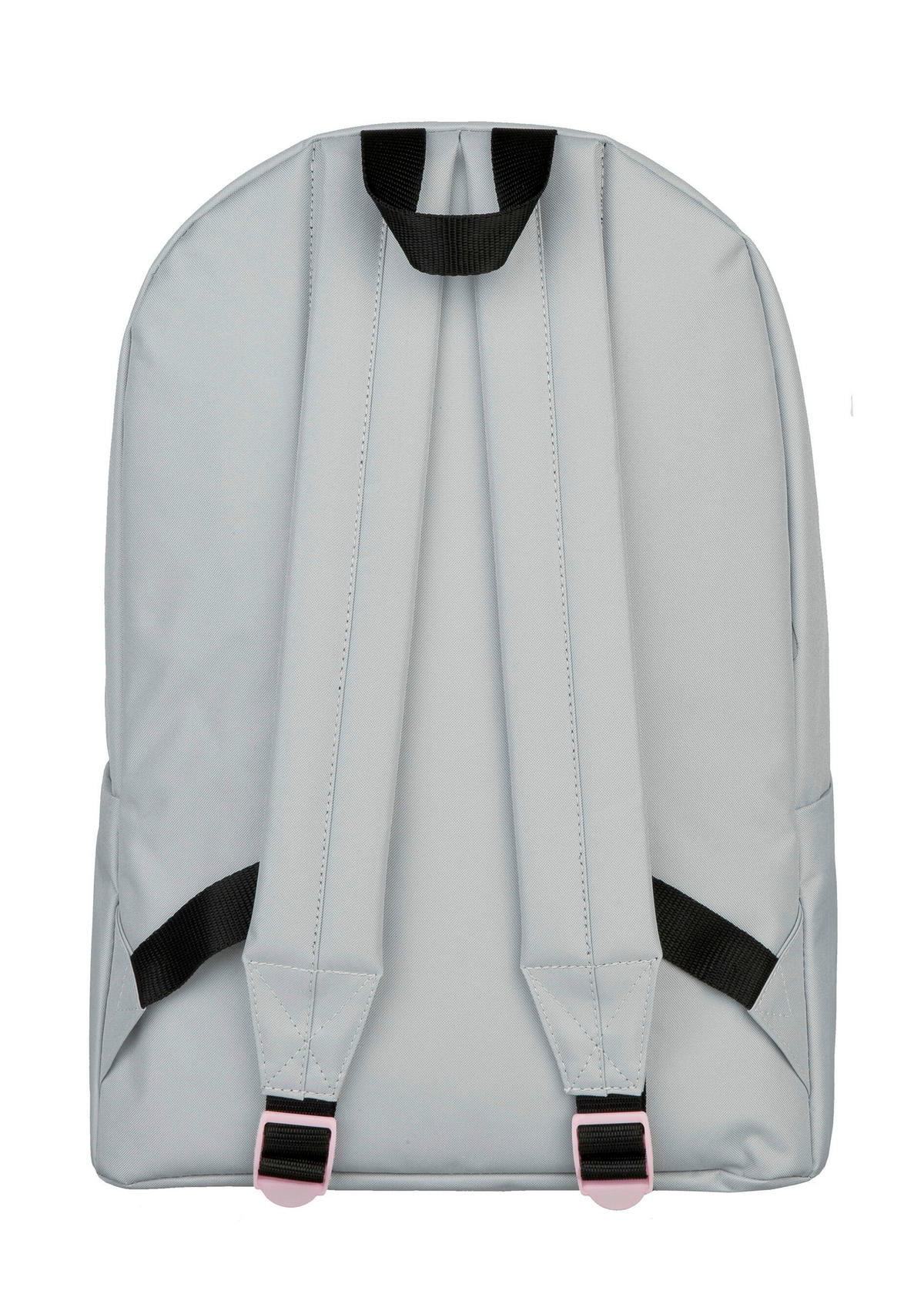 RUCKSACK  - Hellrosa/Hellgrau, Basics, Textil (29/39/13,5cm)