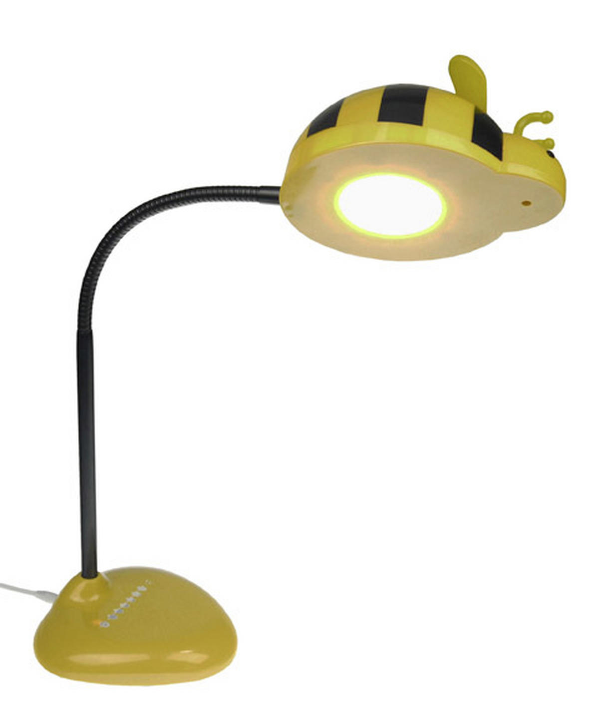 KINDERTISCHLEUCHTE 43/14/40 cm   - Gelb/Schwarz, Design, Kunststoff/Metall (43/14/40cm) - Niermann