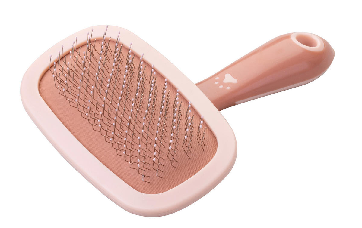 TIERHAARBÜRSTE - Altrosa, KONVENTIONELL, Kunststoff (15/10/3,5cm) - Fackelmann