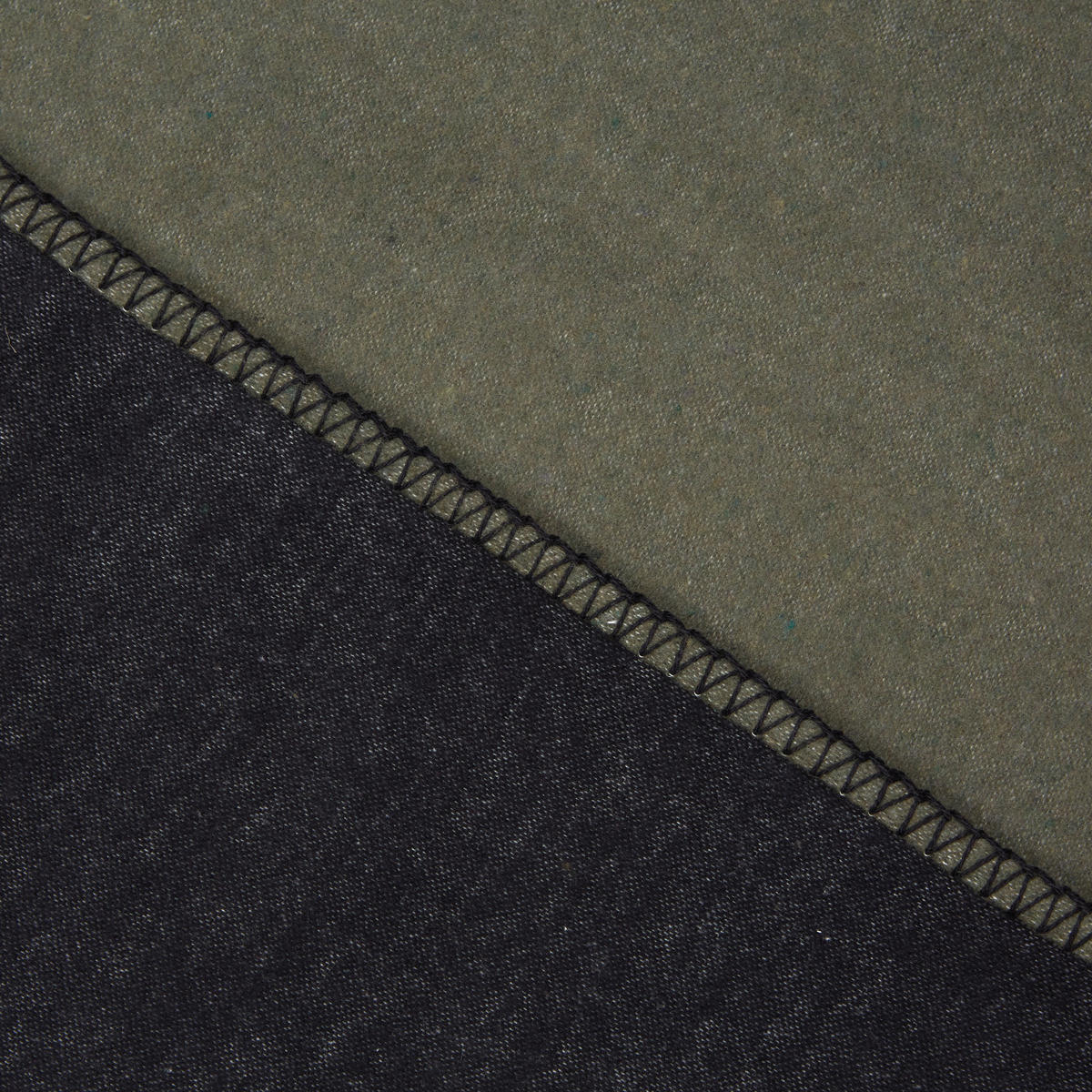 DOMÁCA DEKA, bavlna, 140/200 cm - olivovozelená, Konventionell, textil (140/200cm) - David Fussenegger
