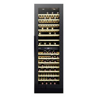 WEINKÜHLSCHRANK WK348100S  - Schwarz, Basics, Glas (59,5/185,0/57,5cm) - Amica