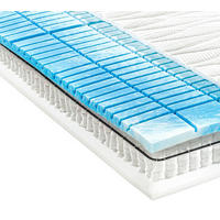 GEL-TASCHENFEDERKERNMATRATZE 80/200 cm Höhe ca. 24 cm 7 -Zonen - Weiß, Basics, Textil (80/200cm) - Valnatura