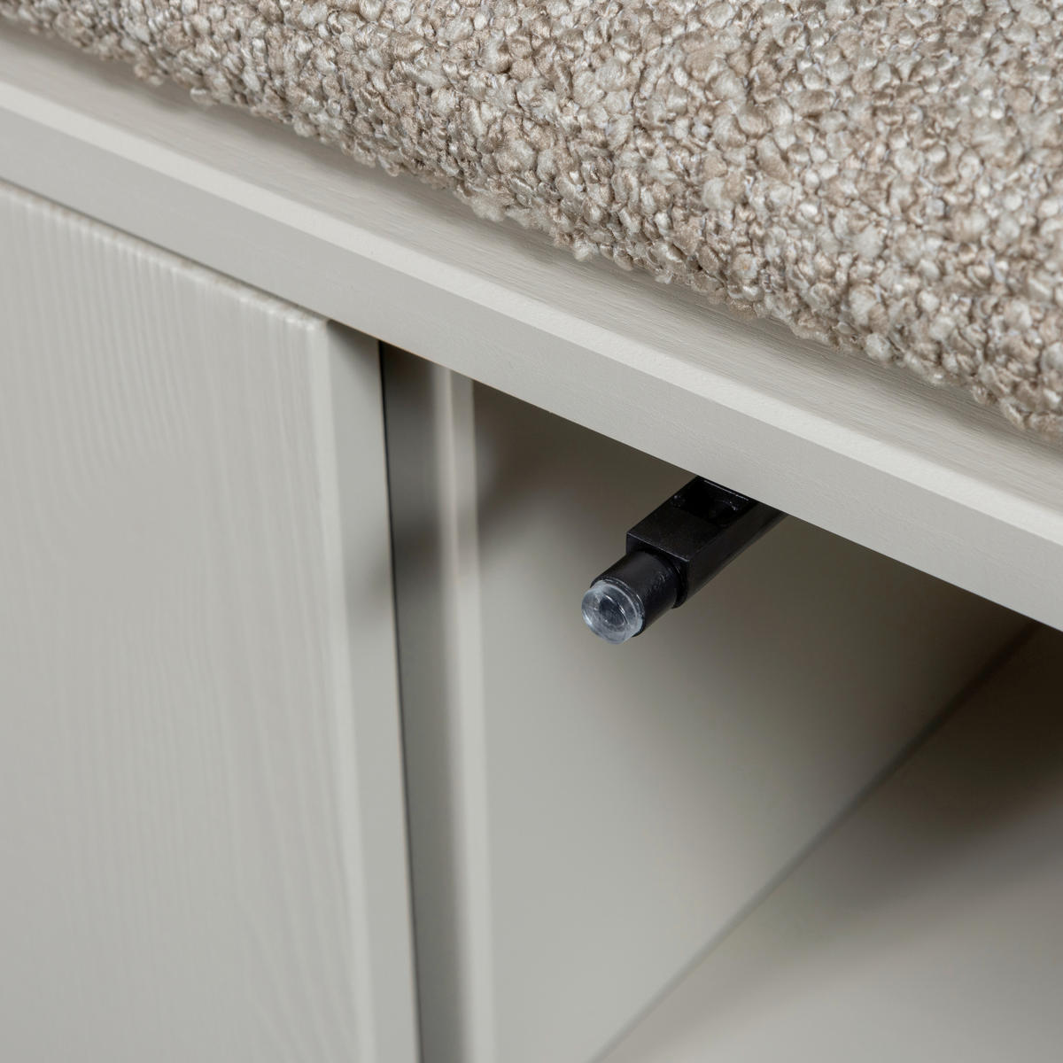 LOWBOARD Settle down 108/50/44 cm  stehend  - Grau, Design, Holz (108/50/44cm) - Livetastic