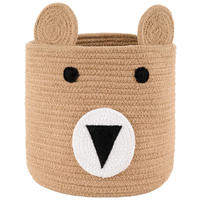 AUFBEWAHRUNGSKÖRBCHEN  - Beige, Trend, Textil (25/25cm) - Patinio