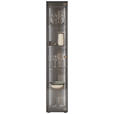 VITRINE Anthrazit  39/204/44 cm  - Anthrazit, Design, Glas/Holz (39/204/44cm) - Johann Jakob