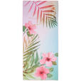 STRANDTUCH BEACH Multicolor, Rosa 80/180 cm  - Multicolor/Rosa, Basics, Textil (80/180cm) - Esposa