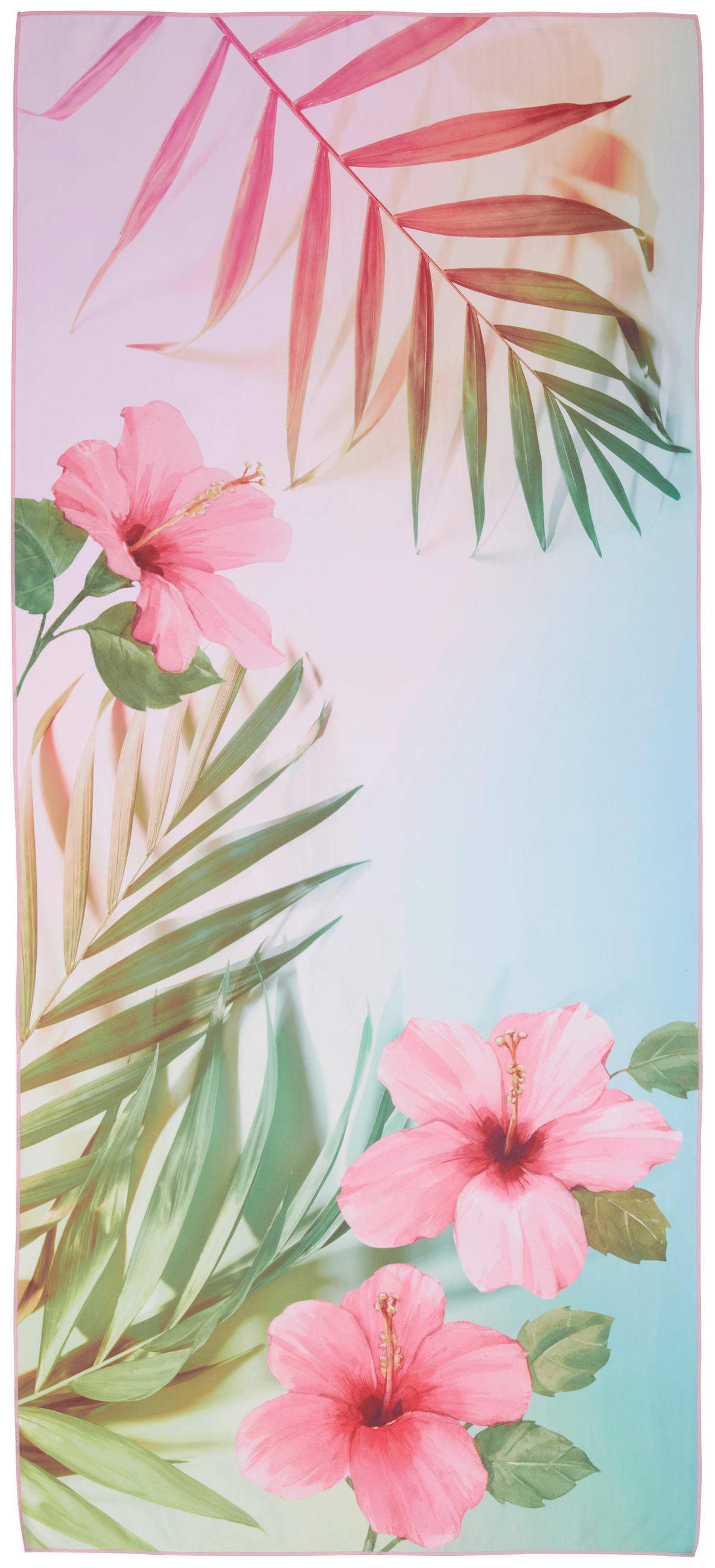 Esposa OSUŠKA NA PLÁŽ, 80/180 cm, vícebarevná, růžová