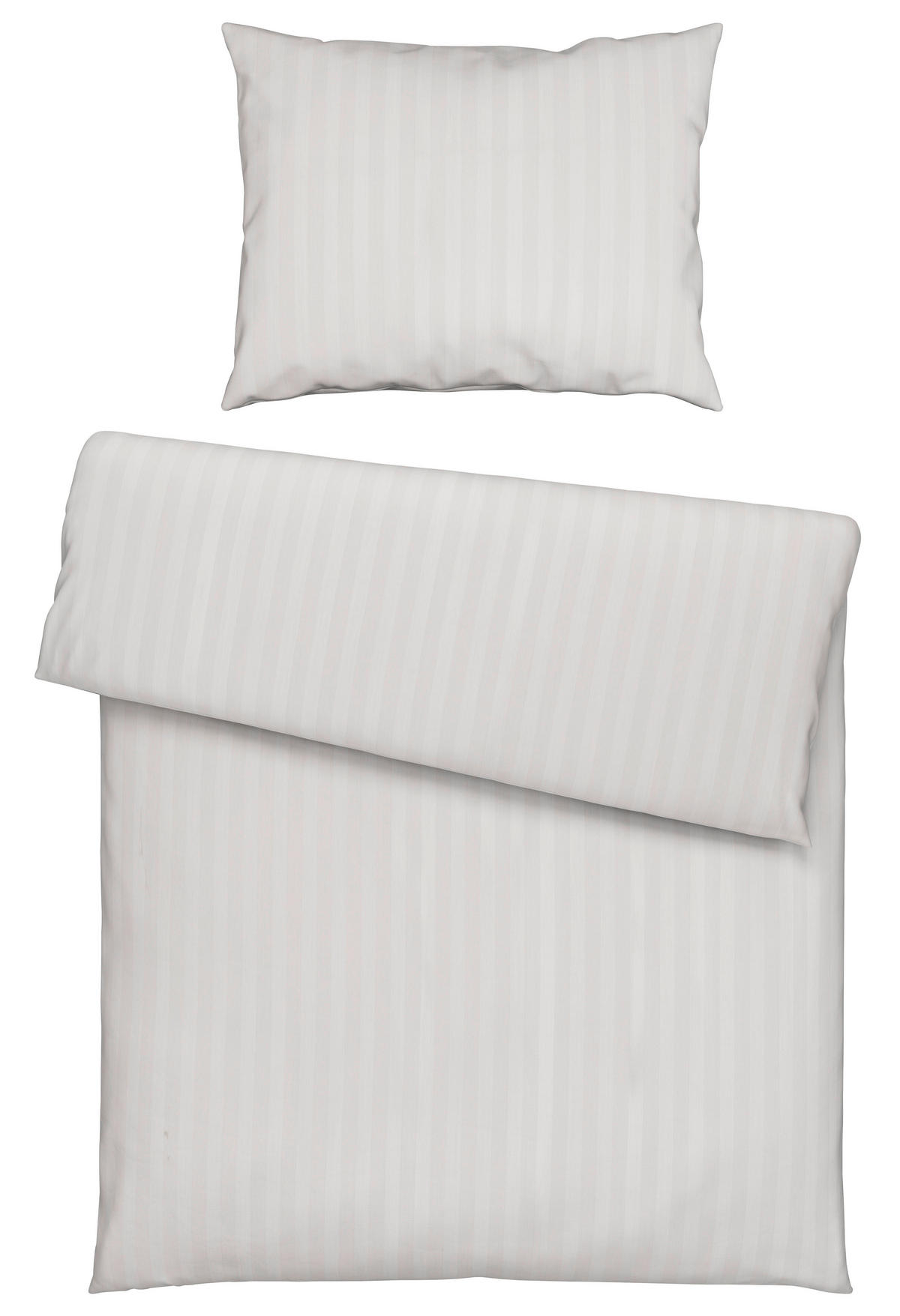 BETTWÄSCHE Frühjahr/Sommer 2024 Damast 140/200 cm  - Sandfarben, KONVENTIONELL, Textil (140/200cm) - Fleuresse