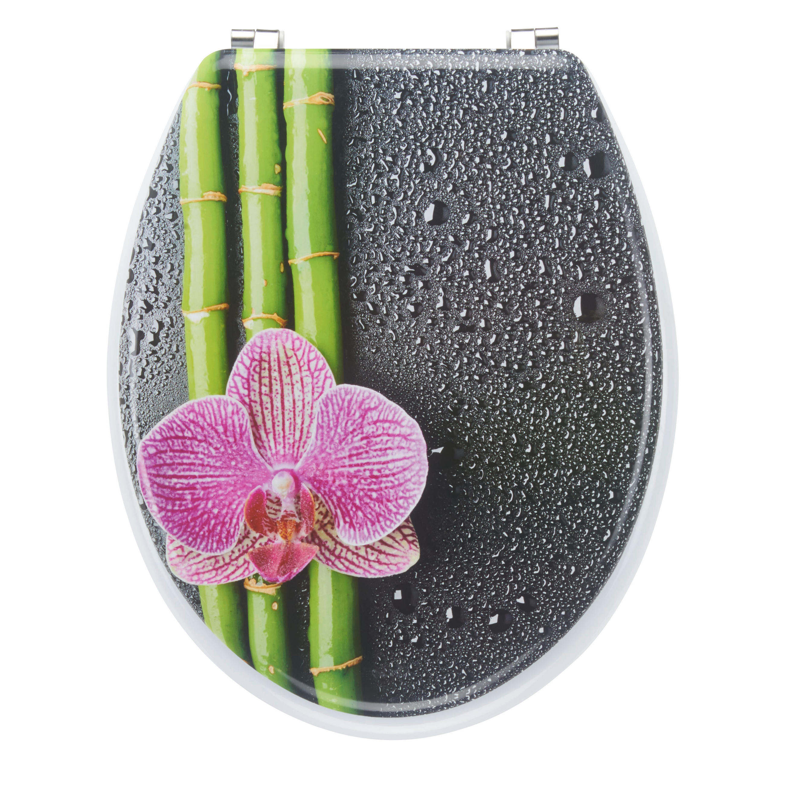 WC-SITZ Weiß  - Weiß, Basics, Kunststoff (45/36/5cm)