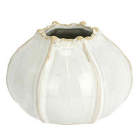 VASE  - Creme, Basics, Keramik (12/8cm)