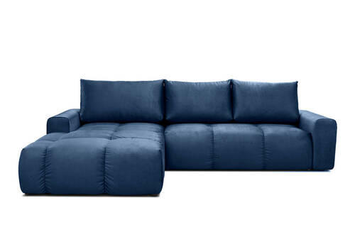 COLȚAR EXTENSIBIL textil albastru închis - albastru închis, Design, textil (217/90/302cm) - Carryhome