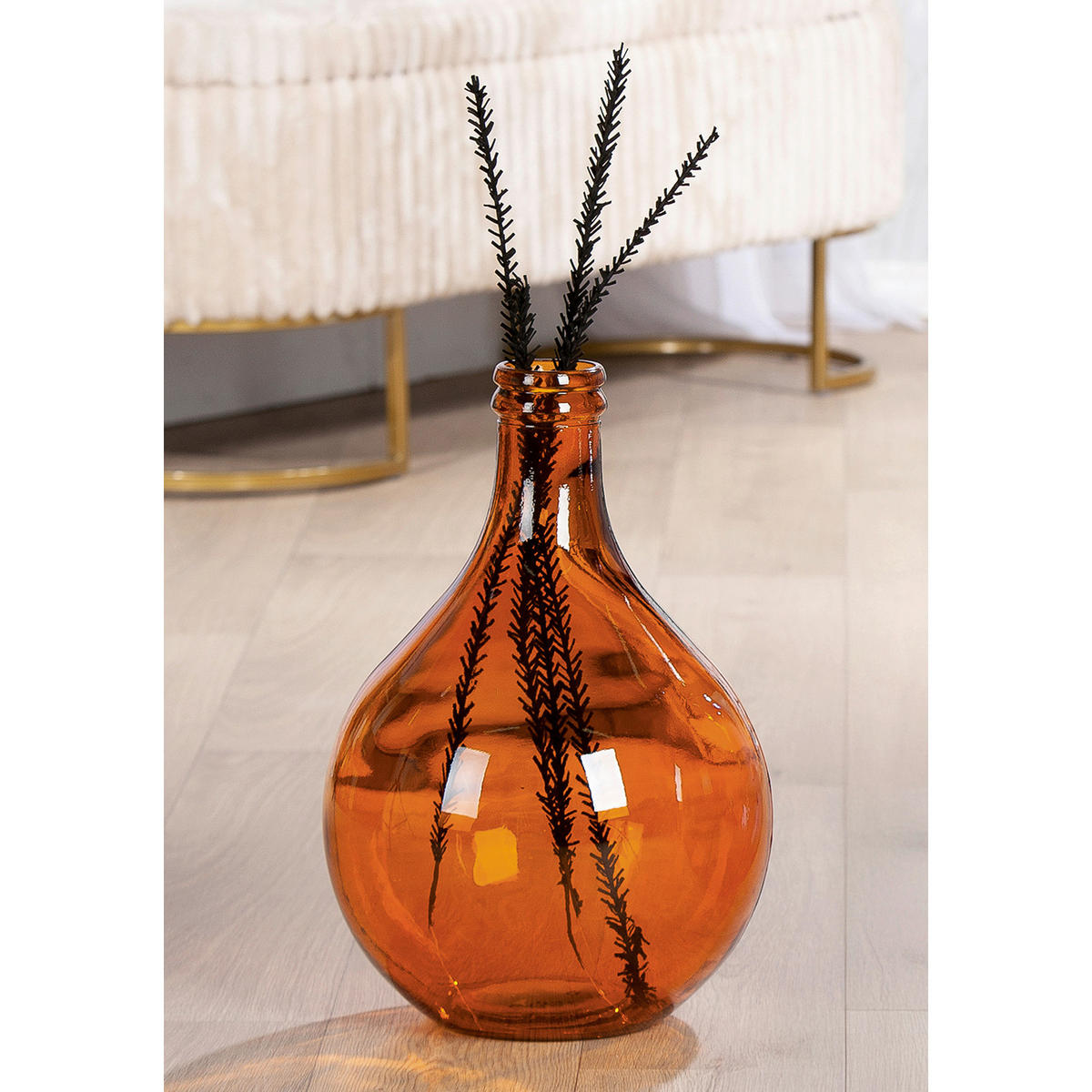 BODENVASE CORDOBA  - Orange, Basics, Glas (29/43cm)