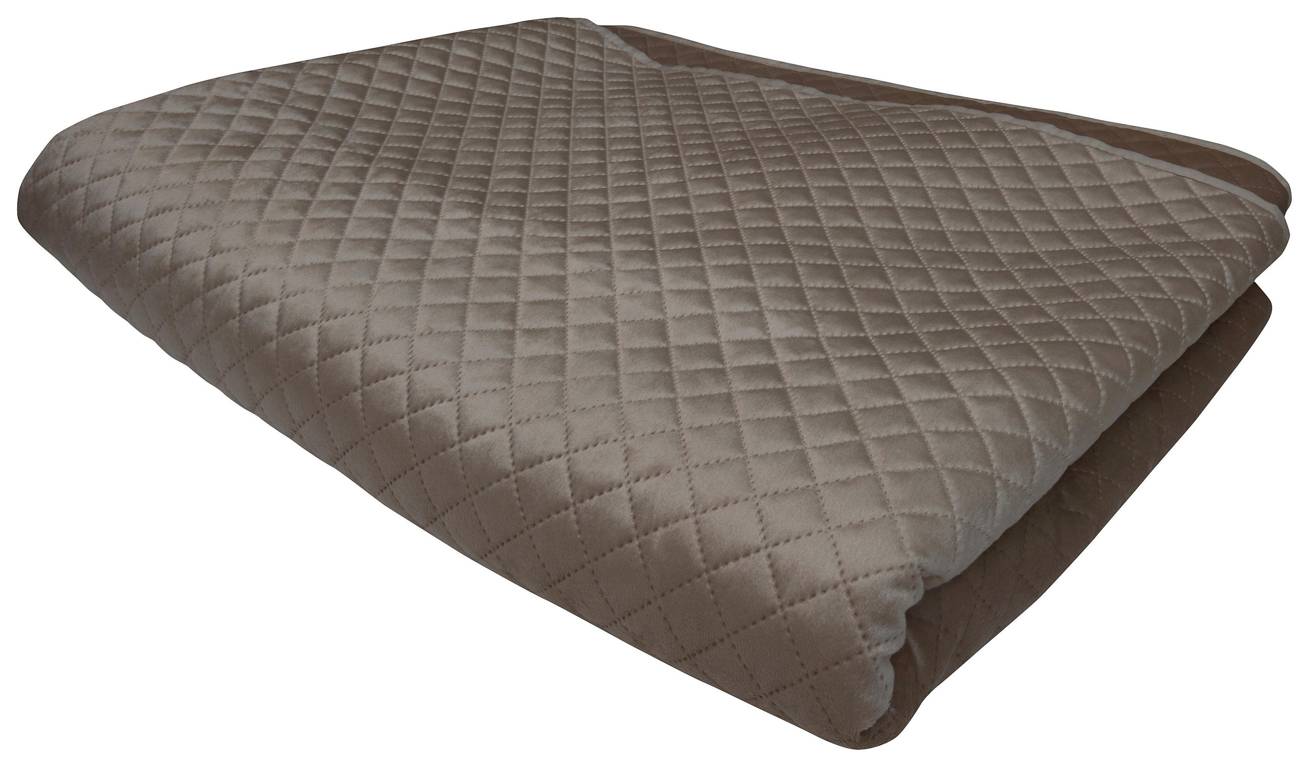 PREKRIVAČ 220/240 cm  STEPP  - taupe, Basics, tekstil (220/240cm) - Novel