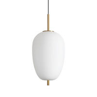 LED-HÄNGELEUCHTE 27/95 \ 259 cm   - Weiß, Basics, Glas (27/95 \ 259cm) - Ideal Lux