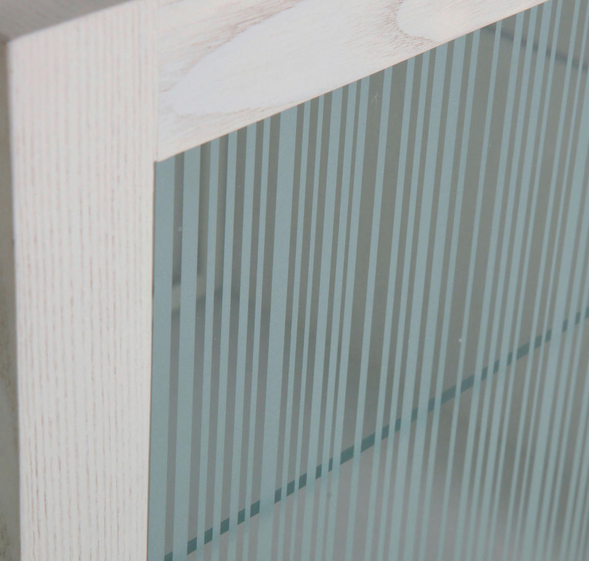 SIDEBOARD 135/80/43 cm  - Schwarz/Weiß, MODERN, Glas/Holz (135/80/43cm) - Lomoco