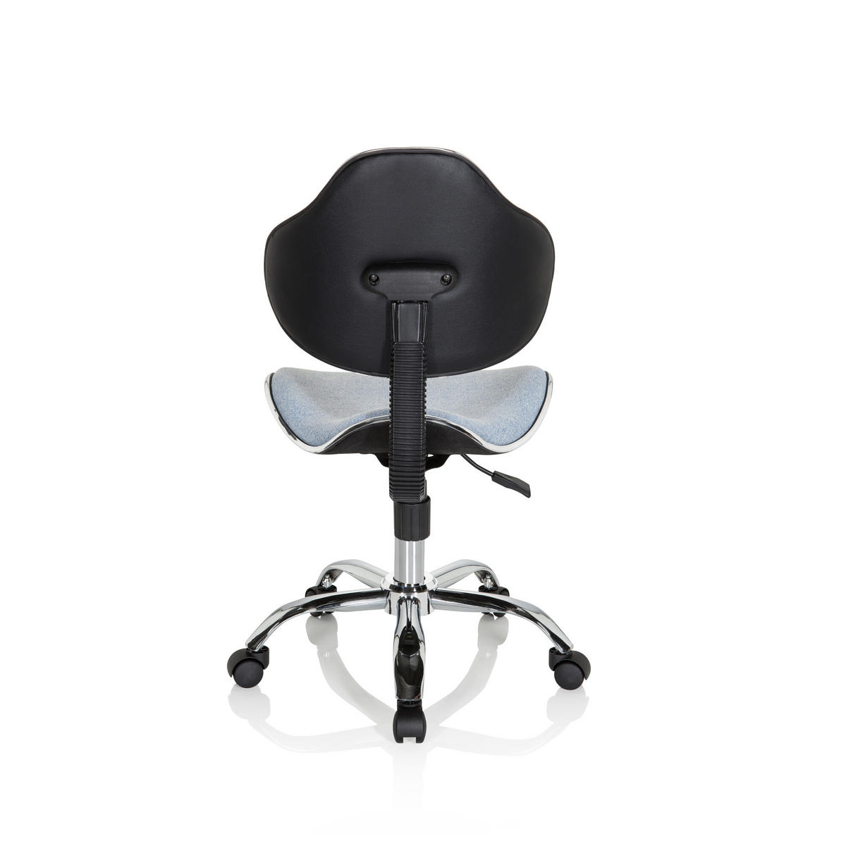 OTOČNÁ ŽIDLE PRO MLÁDEŽ, světle modrá - světle modrá, Basics, plast (47/87-98/49cm) - MID.YOU
