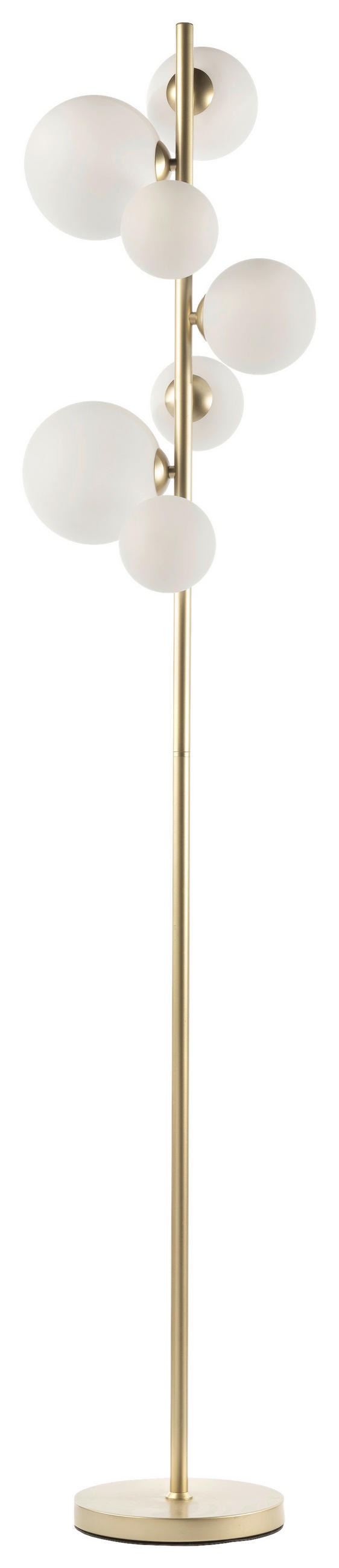 STOJEČA SVETILKA  PALOMA             - zlate barve/sahara, Konvencionalno, kovina/umetna masa (30/30/155cm)