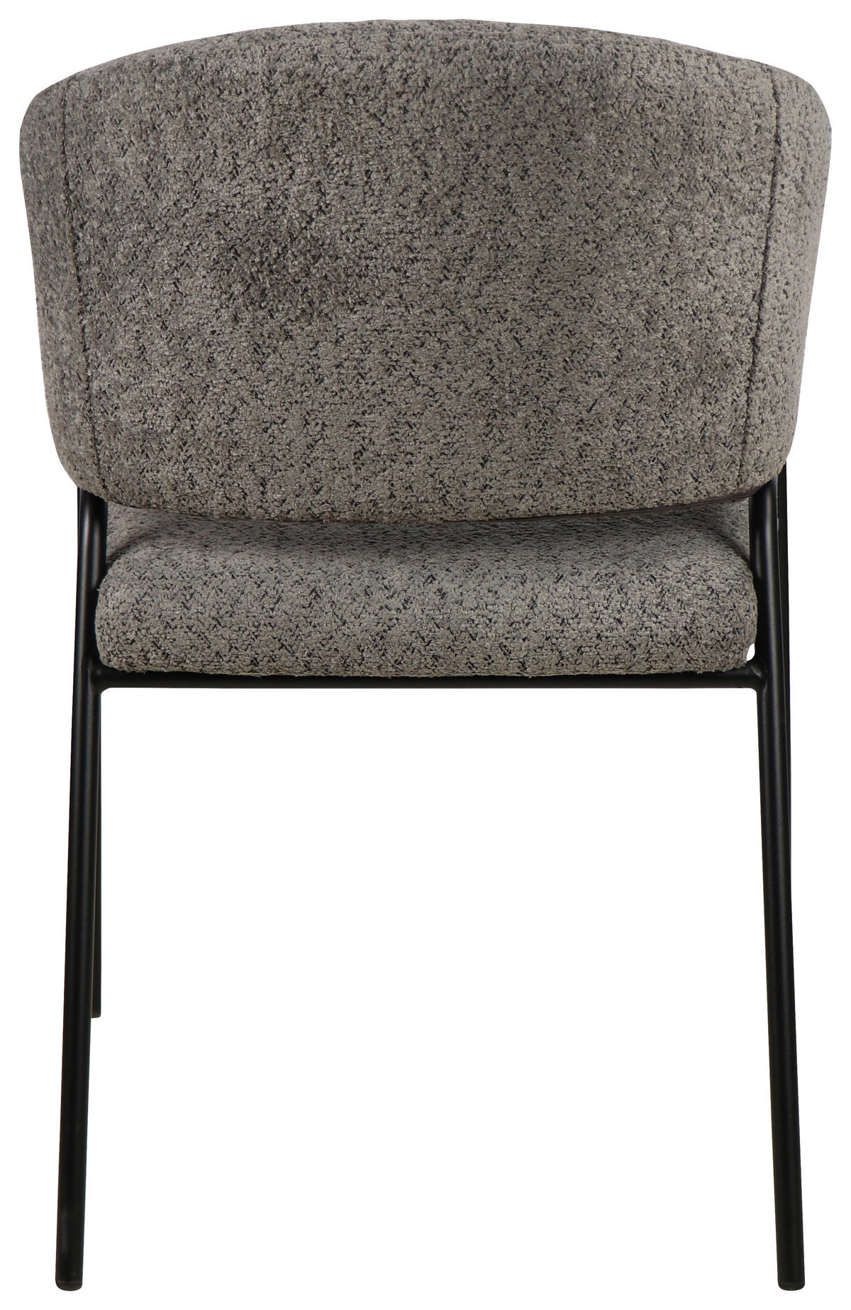 NASLANJAČ, les, kovina, tekstil siva  - siva/črna, Design, kovina/tekstil (58.0/84,5/55.5cm) - Hom`in