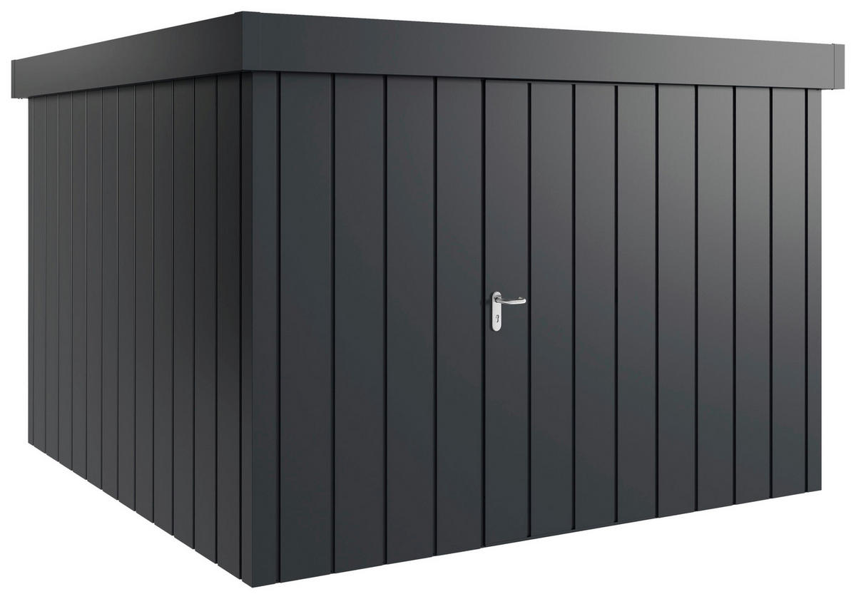 GERÄTEHAUS 325/220/323 cm  - Anthrazit, Basics, Metall (325/220/323cm)