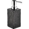 SEIFENSPENDER Slate Rock  - Schieferfarben, Basics, Kunststoff (6,3/16/6,3cm) - Wenko