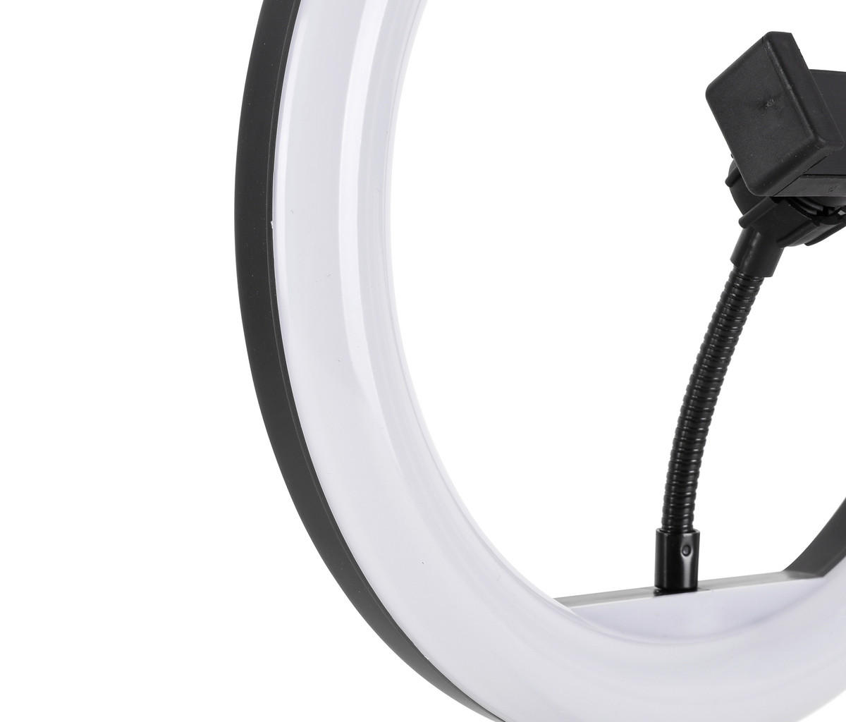 LED-RINGLAMPA 24,5/38 cm   - vit/svart, Trend, metall/plast (24,5/38cm) - Novel