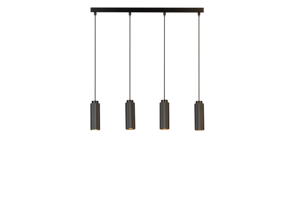 HÄNGELEUCHTE 65/9/120 cm   - Schwarz, Trend, Metall (65/9/120cm) - Novel