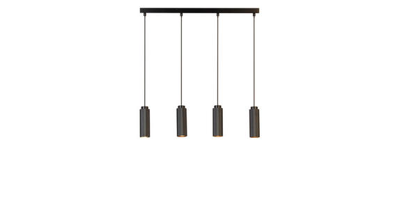 HÄNGELEUCHTE 65/9/120 cm - Schwarz, Trend, Metall (65/9/120cm) - Novel