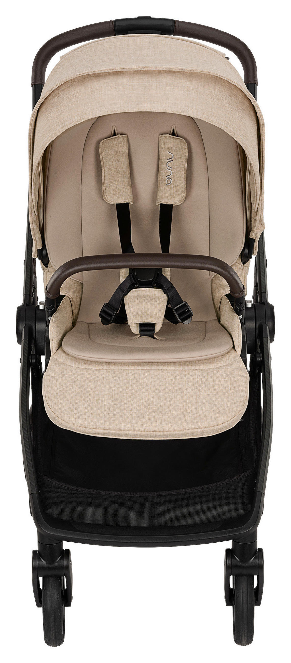 KINDERWAGEN  Swiv  Biscotti  - Beige/Schwarz, Basics, Textil/Metall (94/54/103cm) - Nuna