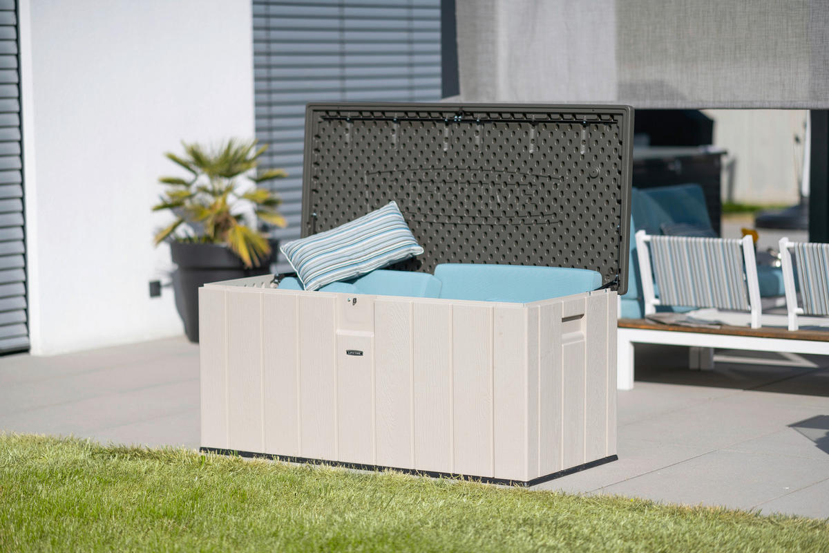 KISSENBOX 151/69/72 cm  - Grau, Basics, Kunststoff (151/69/72cm)
