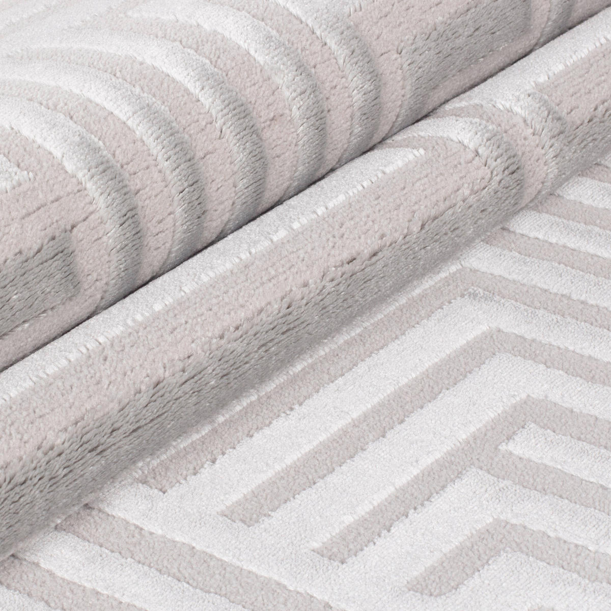 LÄUFER 80/250 cm Sahara Silberfarben  - Silberfarben, Design, Textil (80/250cm) - Novel