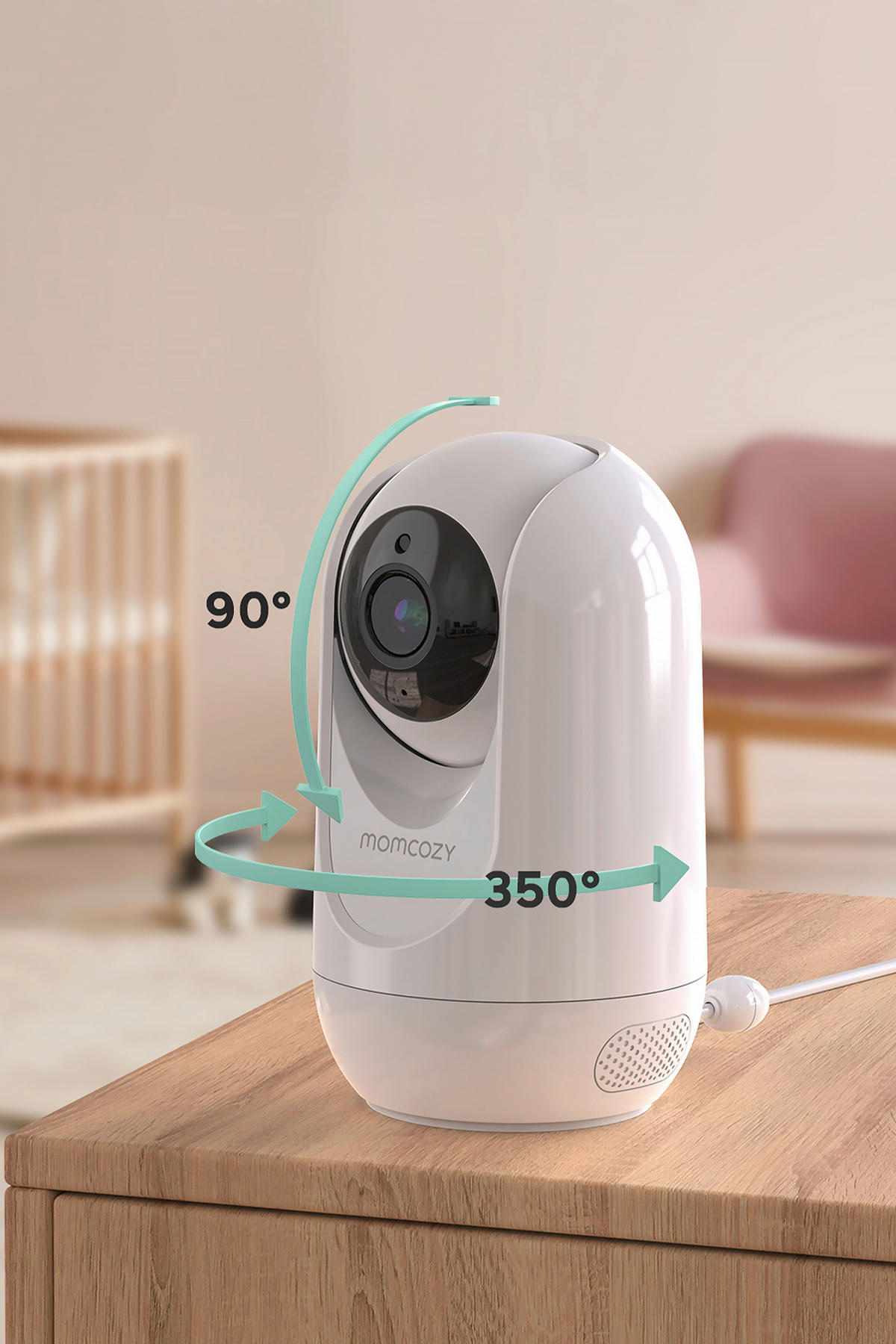BABYPHONE 100 m  - Basics (17,7/10,9cm) - Momcozy