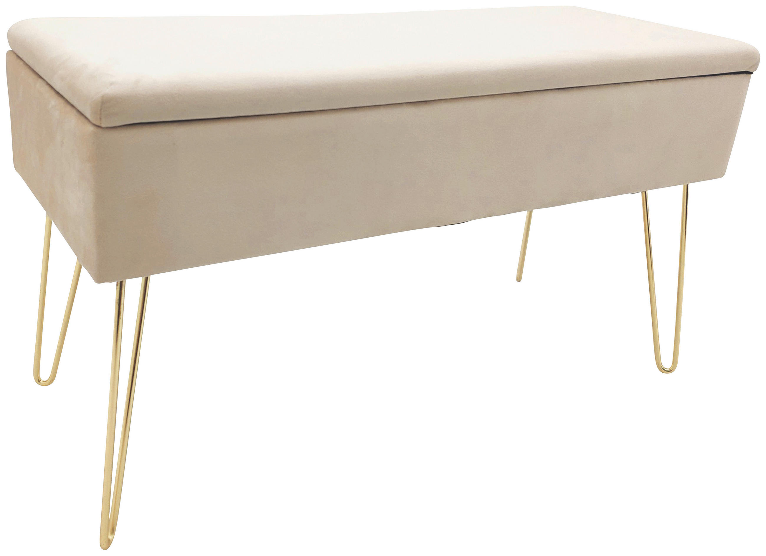 Echtwerk LAVICA S ÚLOŽNÝM PRIESTOROM, textil, 75/42/30 cm