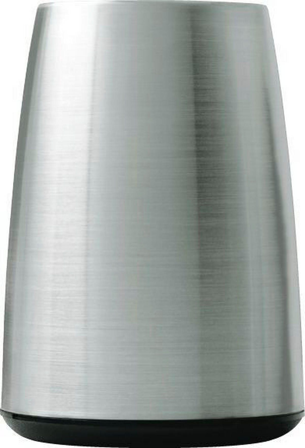 WEINKÜHLER - Edelstahlfarben/Schwarz, Basics, Metall (15.3/15.3/21.50cm) - Vacu Vin