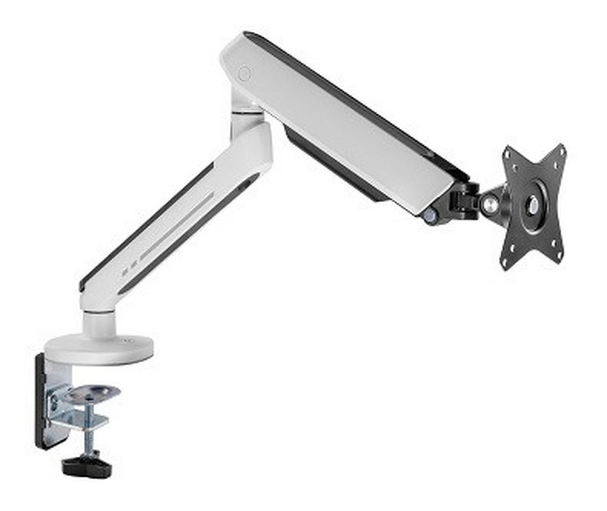 MONITOR-HALTERUNG Metall, Kunststoff Weiß  - Weiß, Design, Kunststoff/Metall (11,7/62,2/57,5cm) - Boxxx