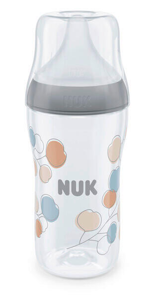 BABYFLASCHE Perfect Match 260 ml  - Transparent/Multicolor, Basics, Kunststoff (7,2/7,2/21,2cm) - NUK