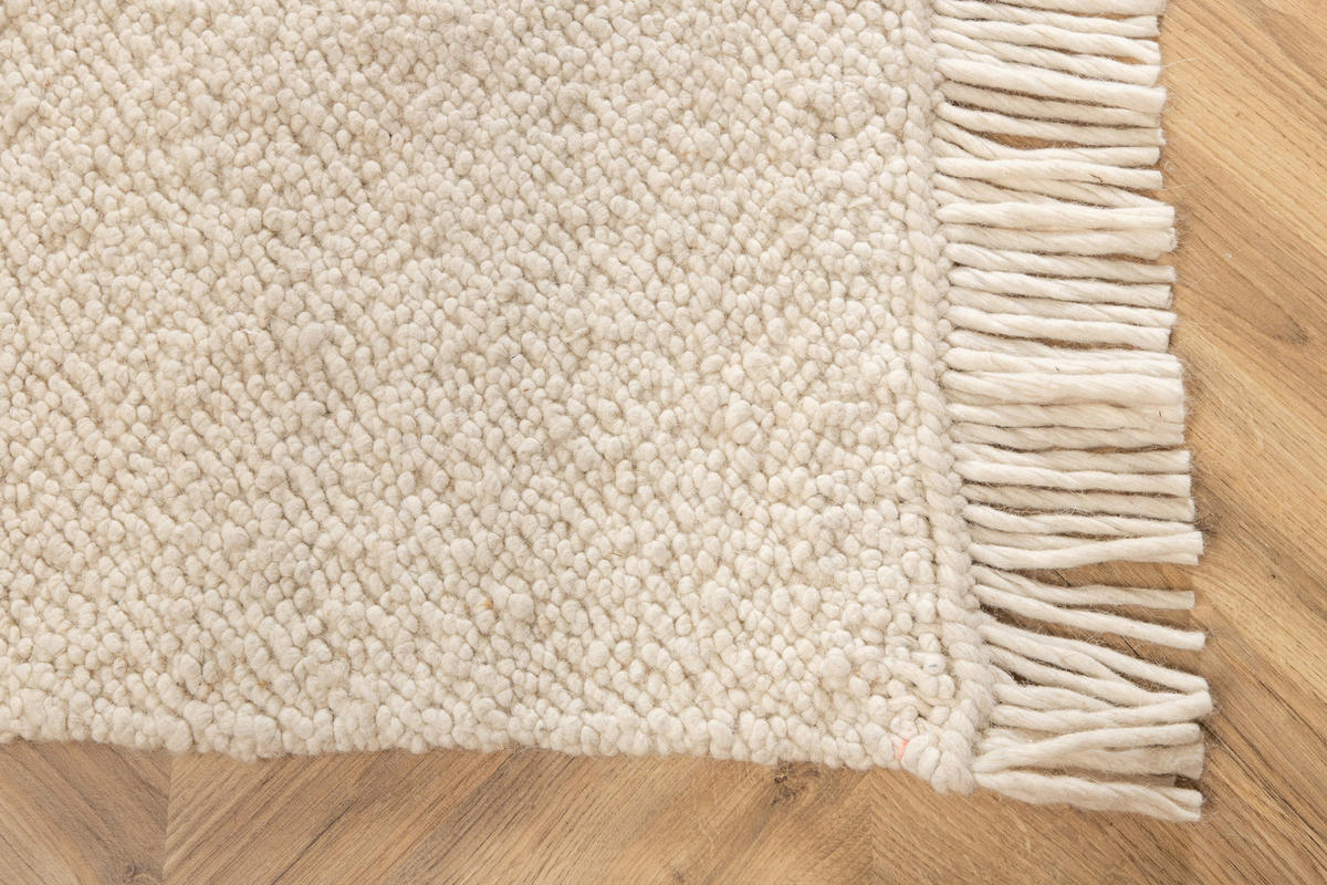 HOCHFLORTEPPICH 160/230 cm Weiß  - Weiß, LIFESTYLE, Textil (160/230cm) - P & B