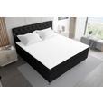 BOXSPRINGBETT 180/200 cm  in Schwarz  - Schwarz, KONVENTIONELL, Textil/Metall (180/200cm) - Carryhome