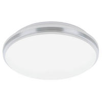 KOUPELNOVÉ STROPNÍ SVÍTIDLO, 34/6,5 cm  - bílá/barvy chromu, Basics, kov/plast (34/6,5cm) - Celina