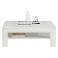 COUCHTISCH 120/75/43 cm rechteckig Weiß - Weiß, KONVENTIONELL, Holzwerkstoff (120/75/43cm) - Hom`in