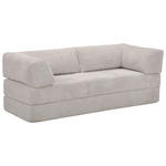 SCHLAFSOFA Cord Naturfarben  - Naturfarben, KONVENTIONELL, Textil/Metall (200/77/80cm) - Carryhome